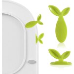 Lot de 2 poign�es autocollantes pour abattant de toilettes - remonte si�ge de toilettes poign�e de si�ge ...