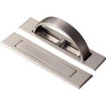 Lot de 2 poign�es invisibles en alliage de zinc pour tiroirs, accessoires de meubles, portes, armoires, ...