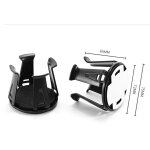 Lot de 2 porte gobelet voiture, porte - canette universel voiture, porte - canette autocollant et porte ...