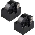 Lot de 2 relais de d�marrage ptc 15 ohm 220 v � une broche ptc pour r�frig�rateur cong�lateur et compresseur ...
