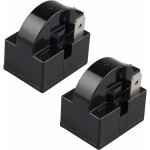 Lot de 2 relais de d�marrage qp2 - 33 ptc 33 ohm 220 v � une broche ptc pour r�frig�rateur cong�lateur ...