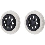 Lot de 2 roues de rechange pour fauteuil roulant - roues avant de rechange pour chariot de courses, d�ambulate ...
