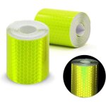 Lot de 2 rouleaux de ruban adh�sif vinyle autocollant de 3 m x 50 mm, r�flexion prismatique haute intensit�, ...