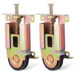 Lot de 2 roulettes de porte placard : roulettes coulissantes remplacement � roulement � billes, pour ...