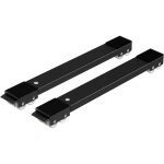 Lot de 2 roulettes de transport moblies lave - linge sous ch�ssis pour lave - linge r�frig�rateur s�che ...