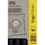 Lot de 2 sacs aspirateur bluesky et gisowatt topfilter premium