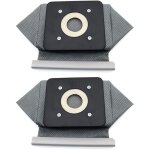Lot de 2 sacs d'aspirateur lavables en tissu non tiss� pour philips electrolux lg haier samsung 11 x ...