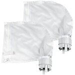 Lot de 2 sacs filtrants pour nettoyeur de piscine convient pour polaris360 et 380 nettoyeur de piscine ...