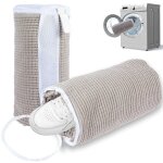 Lot de 2 sac lavage chaussures microfibre, r�utilisable housse nettoyage chaussure machine sacs � linge ...