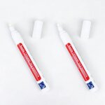 Lot de 2 stylos de jointoiement pour carrelage blanc, stylos de r�paration de joints pour cuisine, salle ...