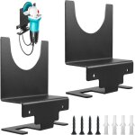 Lot de 2 supports muraux pour meuleuse d'angle en acier au carbone - pour toutes les marques - accessoires ...