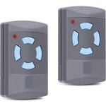 Lot de 2 t�l�commande portail, telecommande porte de garage pour h�rmann hsm4 - 868, t�l�commande de ...