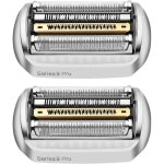 Lot de 2 t�tes de rasoir de rechange, compatibles avec braun razor series 9 pro pour homme, t�tes de ...