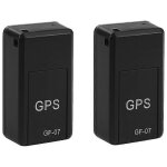Lot de 2 traceurs gps magn�tiques longue autonomie pour voiture, camionnette, remorque, application espion ...