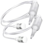 Lot de 2 tubes de filtre pour siphon de brassage manuel pour fabrication de vin, pompe � vin, bi�re, ...