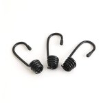 Lot de 20 crochets en spirale 9mm