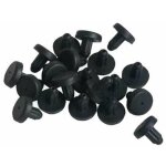 Lot de 20 but�es en caoutchouc pour casseroles ? dimensions 10mm x 3mm ? fixation 4mm ? pour grilles ...