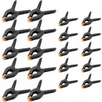 Jamais utilis�]lot de 20 pinces � ressort, pinces � outils de bricolage, pinces � pinces, pinces de pr�hension ...
