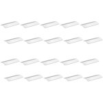 Lot de 20 poignées pour meubles adhésives chiva, l62mm, aluminium, anodisé mat - emuca Lot de 20 poignées pour meubles adhésives chiva, l62mm, aluminium, anodisé mat - emuca