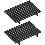 Lot de 20 poignee de meuble cuisine noir en acier inoxydable poign�e meuble noir en t bar b�ton cuisine, ...