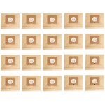 Lot de 20 sacs de rechange compatibles avec rowenta zr003901 compacteo accessimo / city space / mini ...