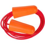 Bouchon anti - bruit en mousse pu avec cordon (200 paires) - orange - portwest
