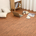 Lot de 24 dalles de sol imitation bois ? tapis de sol en mousse eva embo�tables, �paisseur 1 cm, avec ...