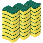 Lot de 24 �ponges de nettoyage �cologiques anti - rayures pour la vaisselle, pour r�curer la vaisselle ...