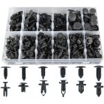 Lot de 240 clips de pare - chocs pour voiture, rivets en plastique, fixations, kit de fixation � pression, ...