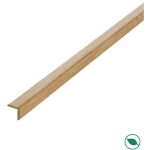 Lot de 25 baguettes angles ch�ne massif 2400 x 19 x 19 mm