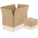 Lot de 25 cartons double cannelure 2w - 31 format 150 x 150 x 150 mm