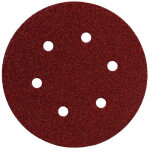 Lot de 25 disques abrasifs auto - agrippants metabo 150mm 6 trous grains assortis p60 / p80 / p120 pour ...