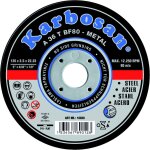 Lot 25 disques a tronconner karbosan . acier / inox 125x x1 x 22 - s14157