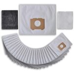 Lot de 25 sacs d'aspirateur avec filtres pour aeg, progress, tornado vidaxl