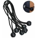 Lot de 25 tendeurs �lastiques professionnels avec boules, utilis�s pour attacher des b�ches, des banni�res, ...