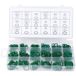 Lot de 270 joints toriques r�sistants aux hautes temp�ratures buna n kit d'assortiment de bagues en caoutchouc ...