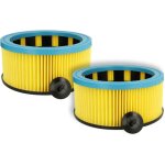 Lot de 2x filtres � cartouche compatible avec hitachi nt 1232, nt1232 aspirateur � sec ou humide - filtre ...