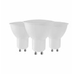Lot 3 ampoules led gu10 spotlight 6w equi. 50w 540lm cool light raydan home