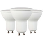 Lot 3 ampoules spot led gu10 6w equi. 50w 540lm 15000h primer leader