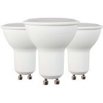 Lot 3 ampoules spot led gu10 6w equi. 50w 540lm 15000h primer leader
