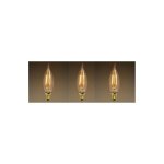 Lot de 3 ampoules vintage à led e14 style bulb edison c35 Lot de 3 ampoules vintage à led e14 style bulb edison c35