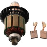 Lot de 3 balais de charbon 619380 - 9 619583 - 5 avec 194427 - 5 cb - 440 pour visseuse sans fil makita ...