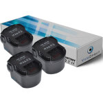 Lot de 3 batteries pour aeg b1214g perceuse visseuse 2000mah 12v - visiodirect -