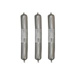 Lot de 3 colles souples sika adheflex parquet - 600 ml