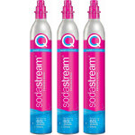 Sodastream - lot de 3 cylindres de gaz co2 60l quick connect pour machine � gaz�ifier 3 x cylindre quick ...