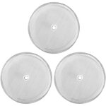 Lot de 3 filtres de rechange pour cafetire franaise 10, 2 cm maille en acier inoxydable remplacement ...