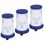 Lot de 3 filtre de remplacement pour rowenta air force 360 / x - pert essential 260 aspirateur sans fil ...