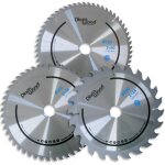 Diamwood - lot de 3 lames bois scie circulaire universelle hm - scie table, combinée toupie scie - diamètre ... Diamwood - lot de 3 lames bois scie circulaire universelle hm - scie table, combinée toupie scie - diamètre ...