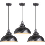 Lot de 3 lustre en fer suspension plafond eclairage dcor lampe suspension luminaire pour salon chambre ...