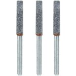 Lot de 3 meules diamant�es de 4 mm (5 / 32 po) pour aff�ter les cha�nes de tron�onneuses rotatives.